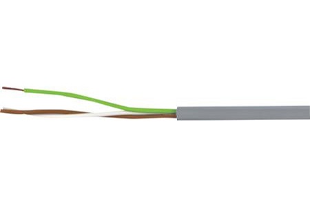 Solar Cable stuurstroomkabel, LIYY, 8x0,5MM2 flexibel, kleur gecodeerd, Klasse 5, snijlengte