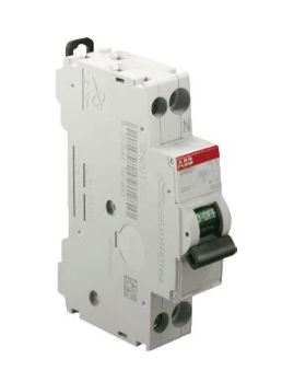 ABB SN201, installatieautomaat, 1P+N, B-karakteristiek, 20A - IEC/EN 60898 6 kA/ IEC60947-2 10 kA - 1 module, breedte 17,5mm