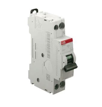 ABB SN201, installatieautomaat, 1P+N, B-karakteristiek, 25A - IEC/EN 60898 6 kA/ IEC60947-2 10 kA - 1 module, breedte 17,5mm