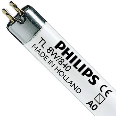 Philips Master TL Mini Super 80, fluor buis 8W 4000K, 80-89 (klasse 1B) G5, 10000uur, buis: 16x302.5mm