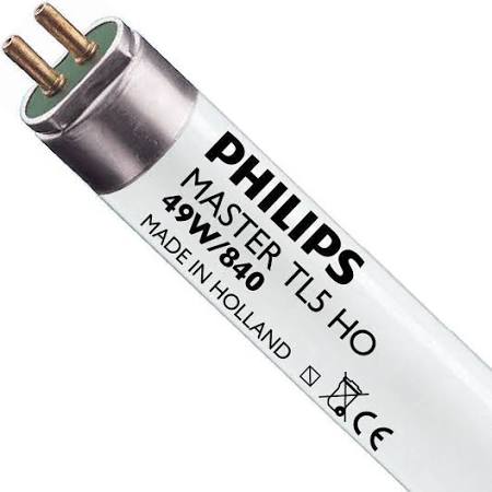 Philips Master TL5 High Output, fluor buis 49W 4000K, 80-89 (klasse 1B) G5, 24000uur, buis: 16x1463.2mm