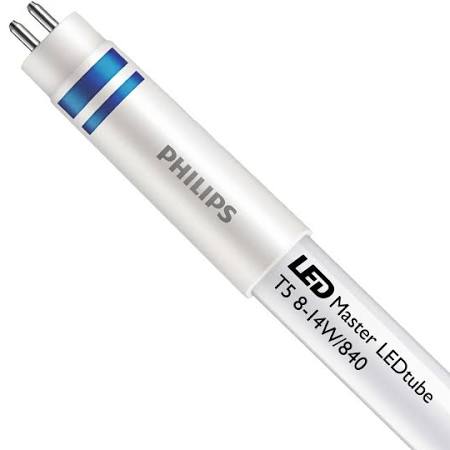 Philips LED buis tweekneeps, opaal, G5, 1050lm, 8W, 4000K, CRI80-89, IP20, 50000uur, neutraal wit, (dxl) 18x600mm, 350mA