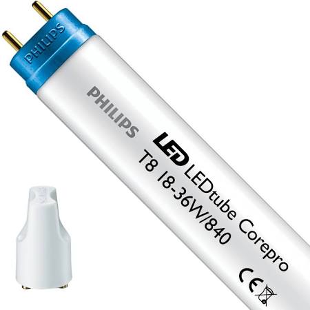 Philips CorePro LEDtube 1200mm HO 18W 840 T8