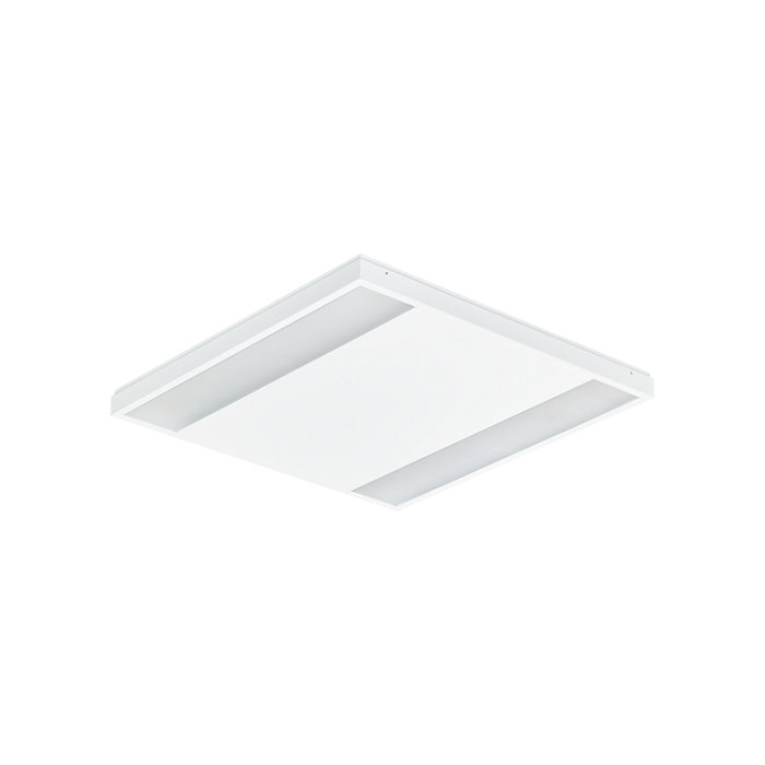 Philips CoreLine armatuur, led dimbaar, 35.4W, 3700lm, 3000K, CRI80-89, 41-80graden, IP20, wit, opbouw, staal, hxbxl 47x597x597mm