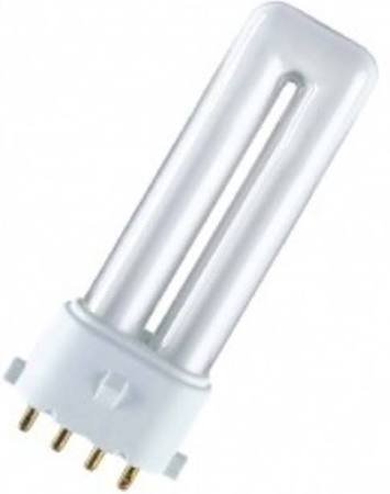 Osram compactlamp, 11W 3000K, 80-89 (klasse 1B), 2G7 (4-pins), 900lm, levensduur: 20000u, (DxL) 12x214mm, klasse A