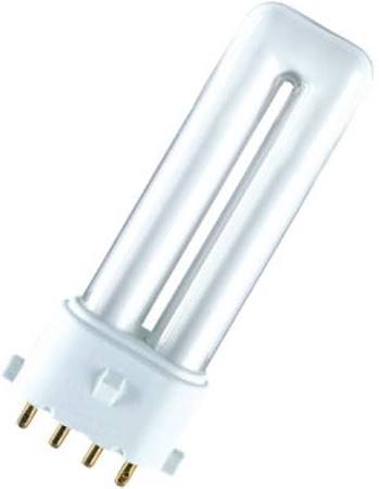 Osram compactlamp, 9W 4000K, 80-89 (klasse 1B), 2G7 (4-pins), 600lm, levensduur: 20000u, (DxL) 12x144mm, klasse A