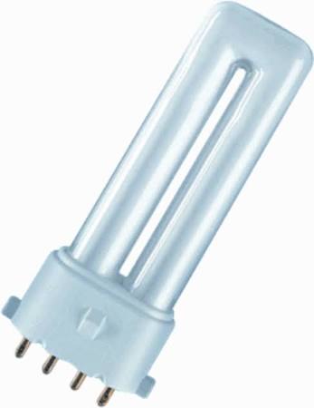 Osram compactlamp, 11W 4000K, 80-89 (klasse 1B), 2G7 (4-pins), 900lm, levensduur: 20000u, (DxL) 12x214mm, klasse A