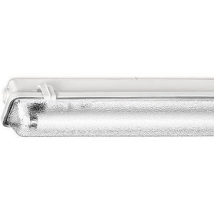 Norton AXP arm., led, G13, symmetrisch, IP65, opbouw, beh. grijs, kunststof, (lxbxh) 1271x90x105mm