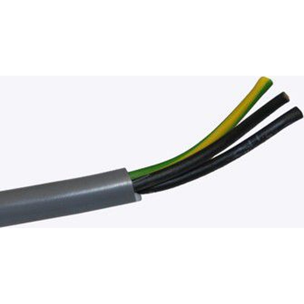 Solar Cable stuurstroomkabel, 3G1,5MM2 Eca, cijfers-codering met geel/groene ader, flexibel, ring