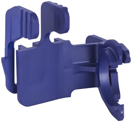 Geberit, toebehoren/onderdelen voor spoelreservoir, Sigma 12cm bevestigingsklem (UP300/UP320) kunststof, blauw